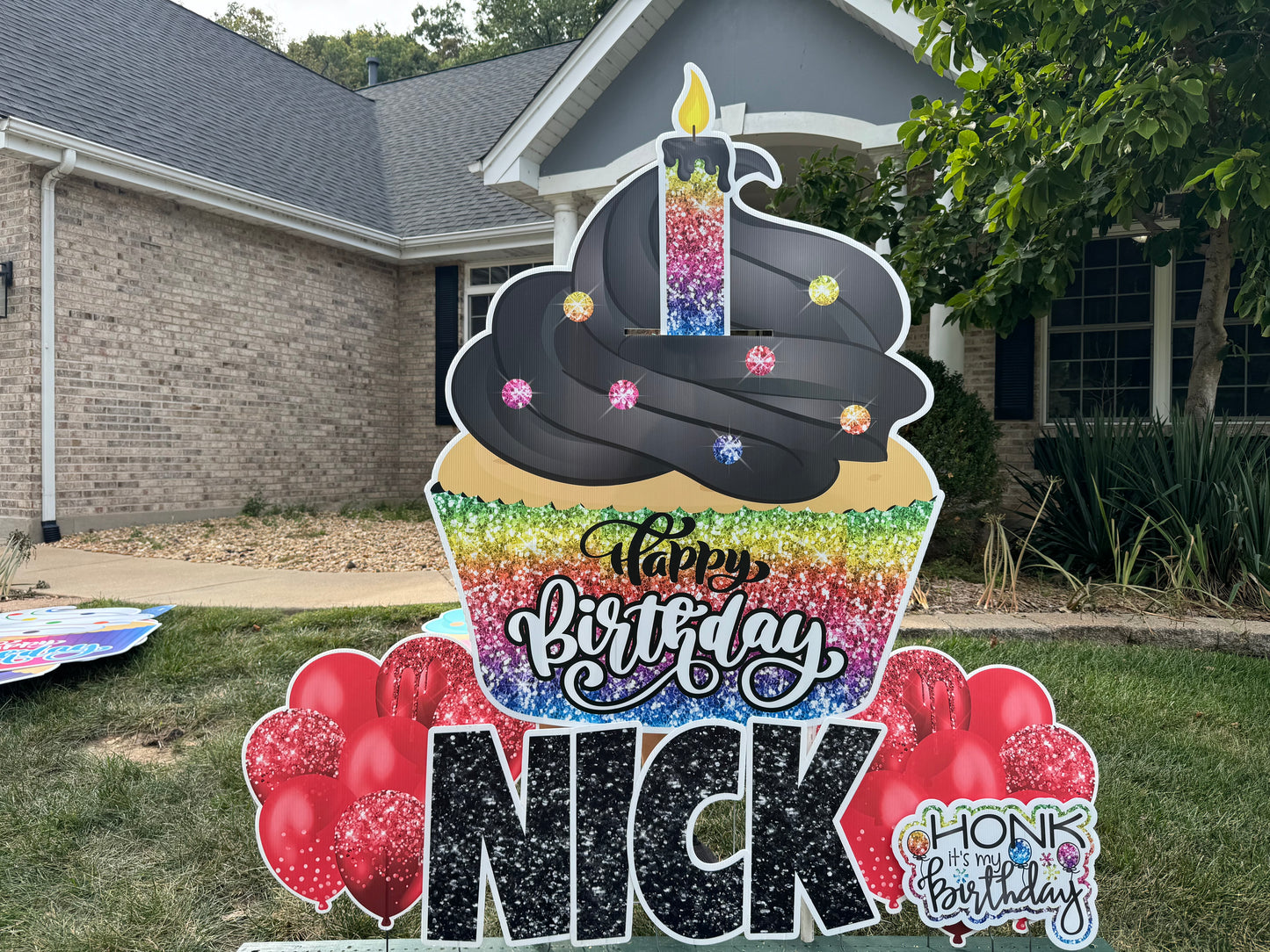 Cupcake Birthday Displays